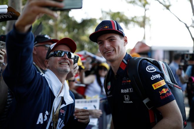 2019年F1開幕戦オーストラリアGP予選日　マックス・フェルスタッペン（レッドブル・ホンダ）