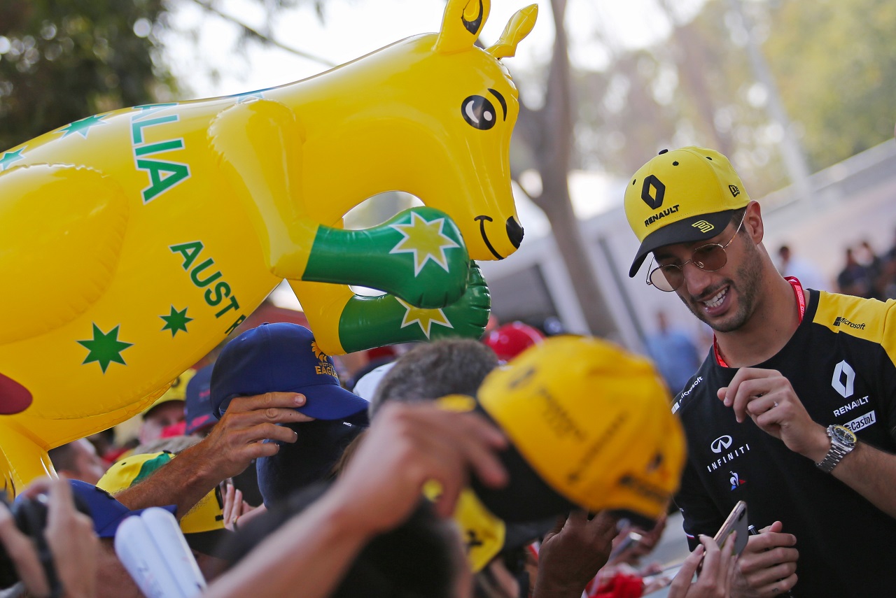 2019年F1第1戦オーストラリアGP　ダニエル・リカルド（ルノー）
