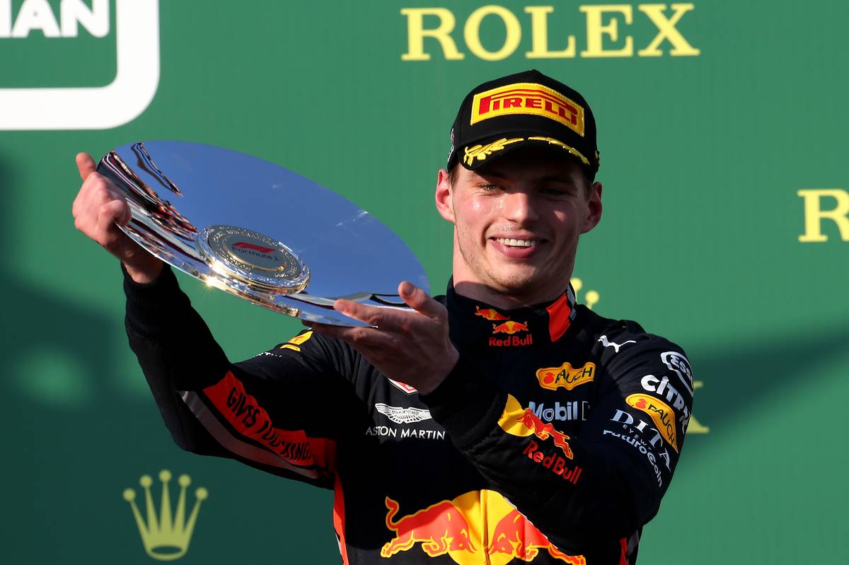 マックス・フェルスタッペン（レッドブル・ホンダ）が3位表彰台を獲得