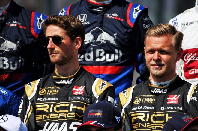 ロマン・グロージャン、ケビン・マグヌッセン（ハース）
