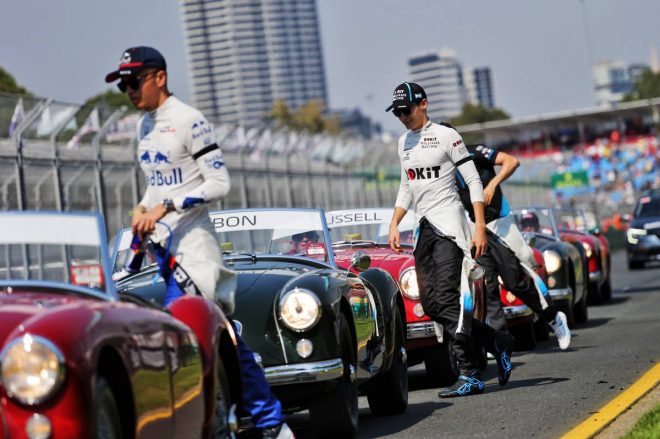2019年F1開幕戦オーストラリアGP決勝日　ジョージ・ラッセル（ウイリアムズ）
