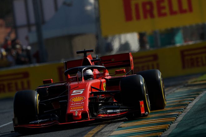 2019年F1開幕戦オーストラリアGP決勝日　セバスチャン・ベッテル（フェラーリ）