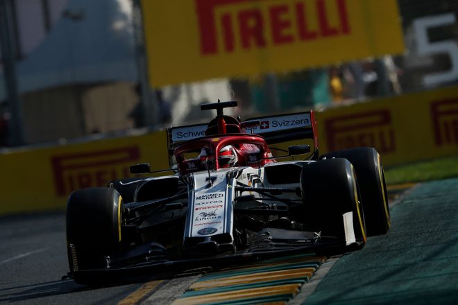 2019年F1開幕戦オーストラリアGP決勝日　キミ・ライコネン（アルファロメオ）