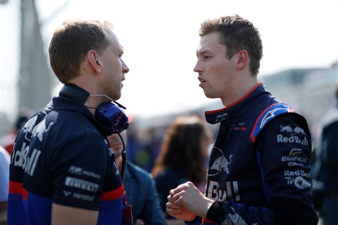 2019年F1開幕戦オーストラリアGP決勝日　ダニール・クビアト（トロロッソ・ホンダ）