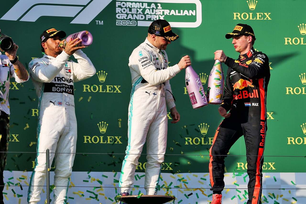 2019年F1第1戦オーストラリアGP　マックス・フェルスタッペン（レッドブル・ホンダ）が3位表彰台を獲得