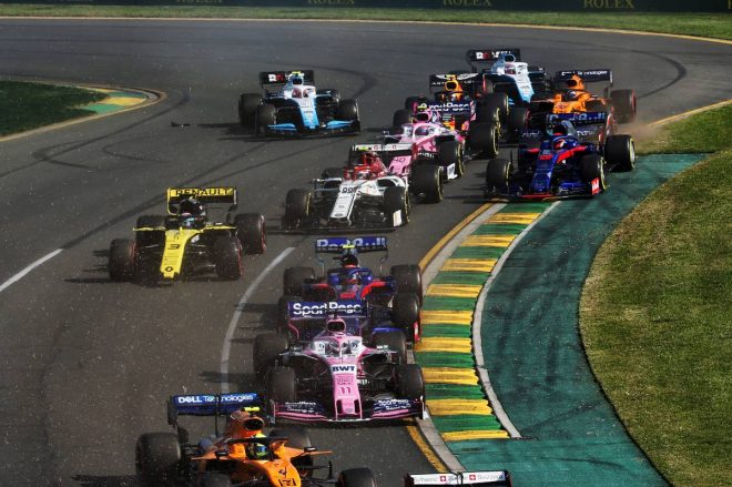 2019年F1開幕戦オーストラリアGP決勝レーススタート