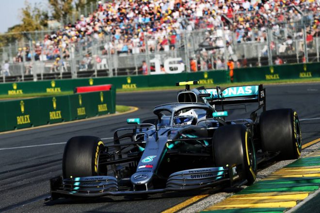 2019年F1開幕戦オーストラリアGP決勝日　バルテリ・ボッタス（メルセデス）