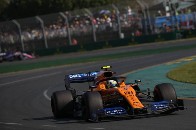 2019年F1開幕戦オーストラリアGP決勝日　ランド・ノリス（マクラーレン）