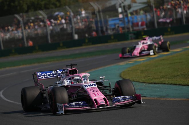 2019年F1開幕戦オーストラリアGP決勝日　セルジオ・ペレス（レーシングポイント）
