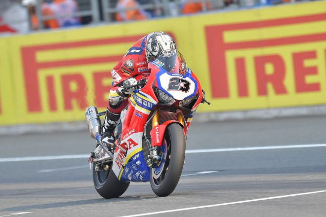 この週末で初めて完走を果たした清成。12位でフィニッシュ