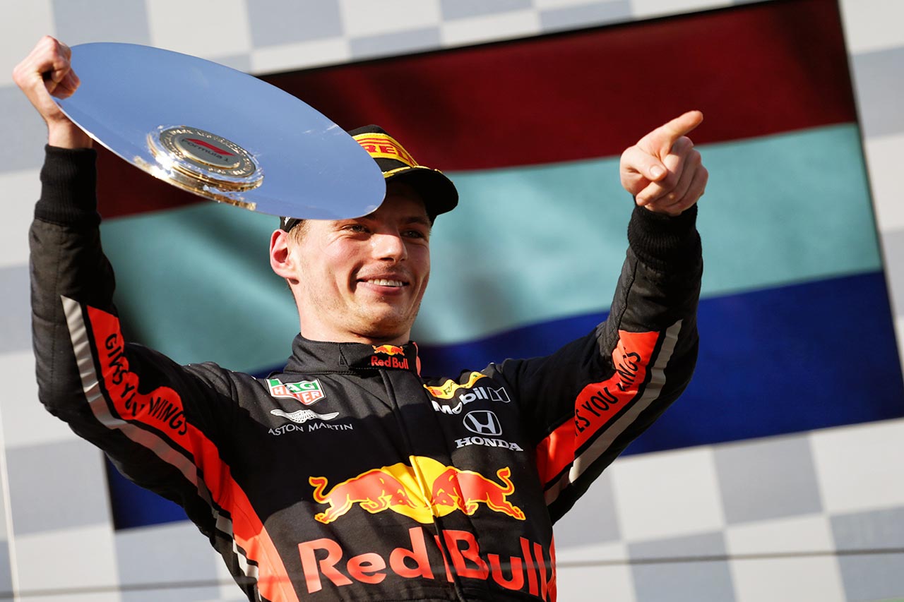 2019年F1第1戦オーストラリアGPで3位表彰台を獲得したフェルスタッペン