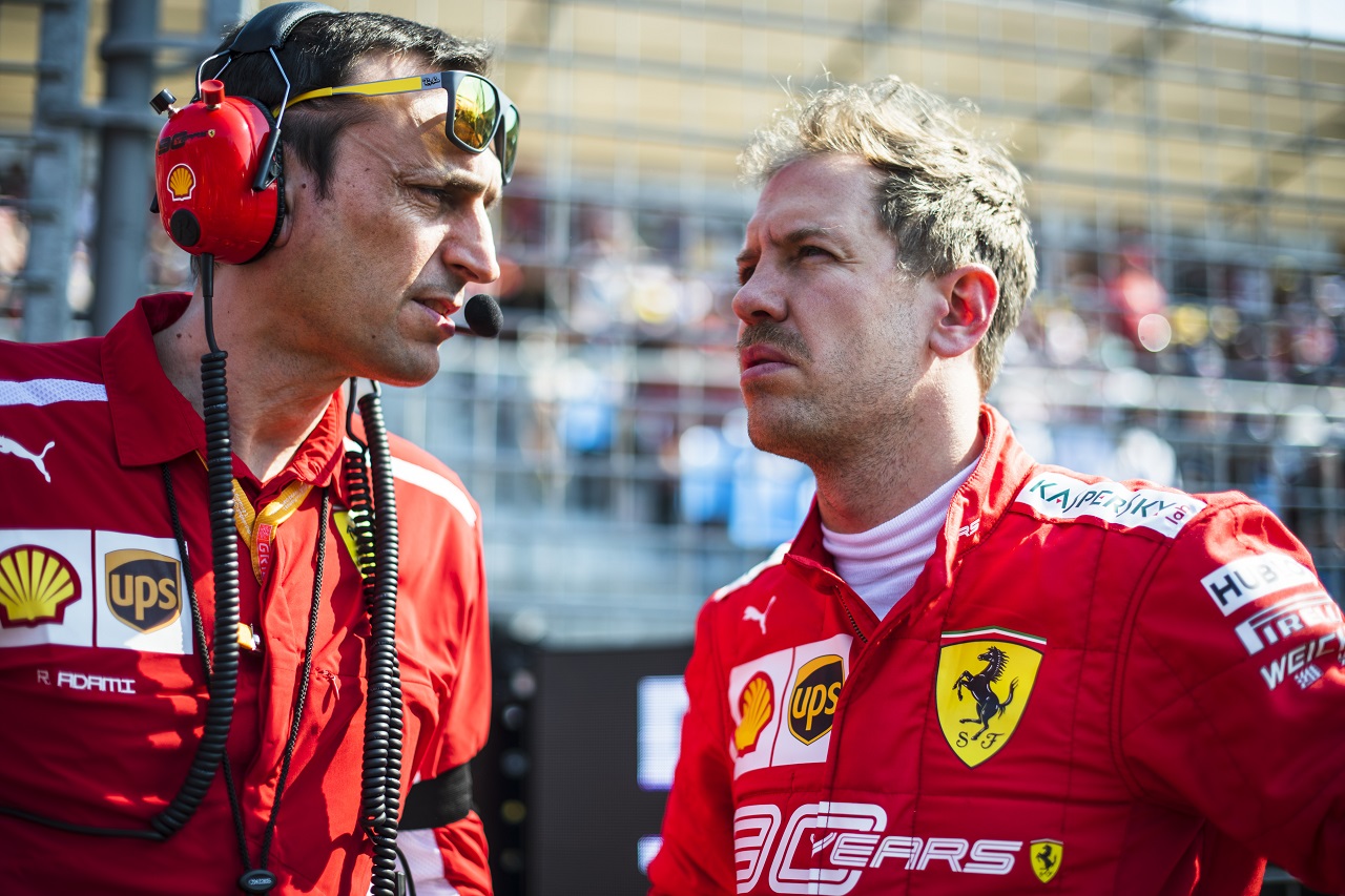 2019年F1第1戦オーストラリアGP　セバスチャン・ベッテル（フェラーリ）