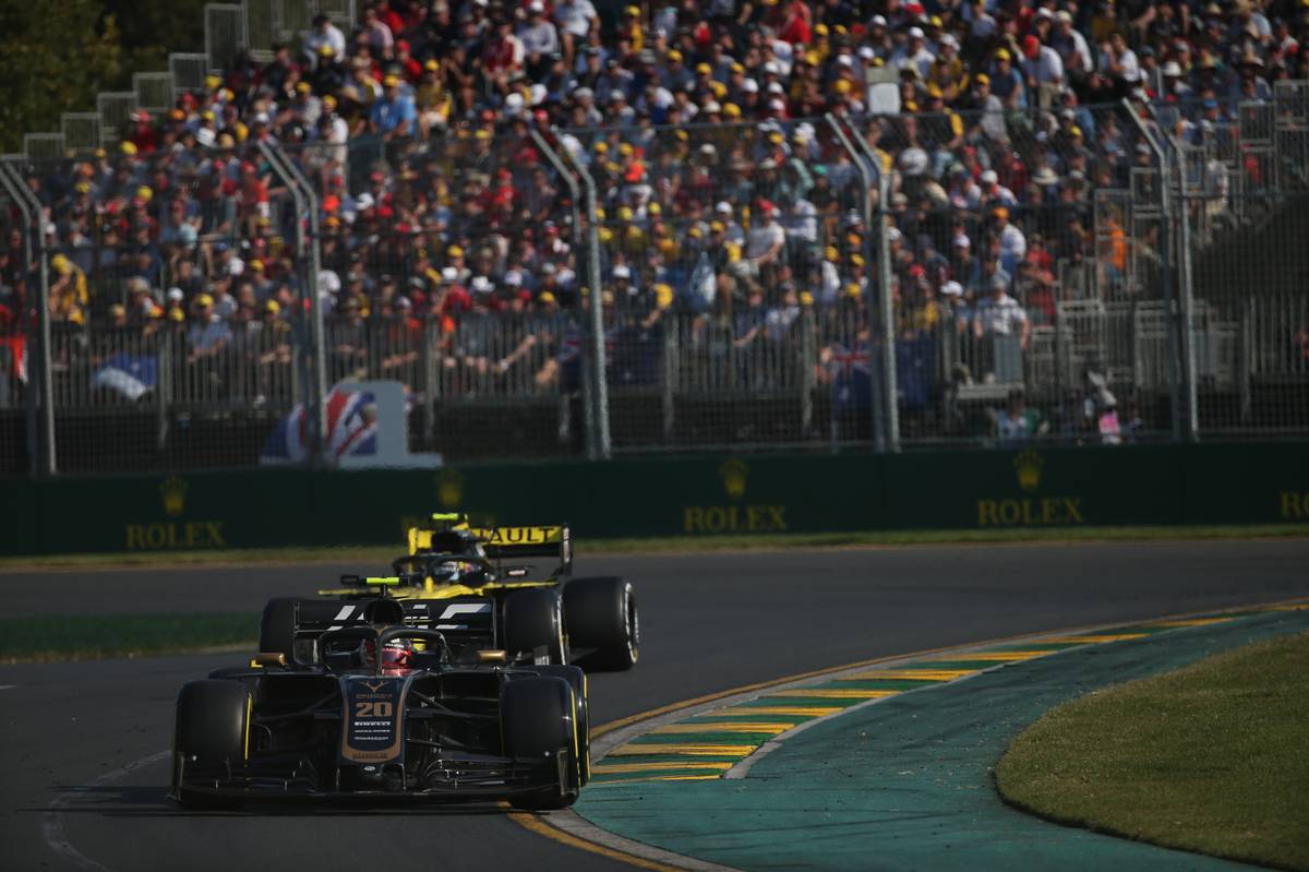 2019年F1開幕戦オーストラリアGP決勝日　ケビン・マグヌッセン（ハース）