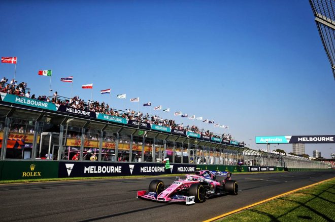 2019年F1開幕戦オーストラリアGP決勝日　ランス・ストロール（レーシングポイント）