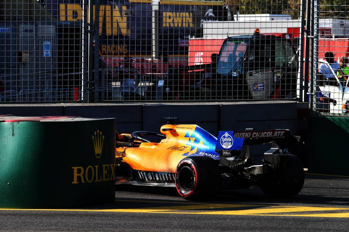 2019年F1開幕戦オーストラリアGP決勝日　カルロス・サインツJr.（マクラーレン）はリタイア