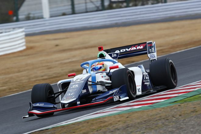 公式テスト2日間の総合でトップにつけたアレックス・パロウ（TCS NAKAJIMA RACING）