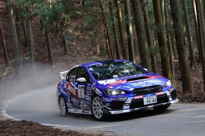 新井敏弘／田中直哉（スバルWRX STI）