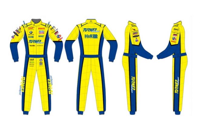 ターナー・モータースポーツのレーシングスーツ イメージ
