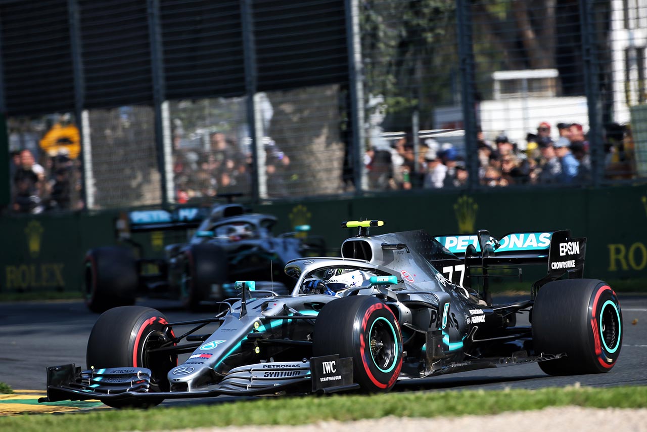 2019年F1開幕戦オーストラリアGP　バルテリ・ボッタス（メルセデス）