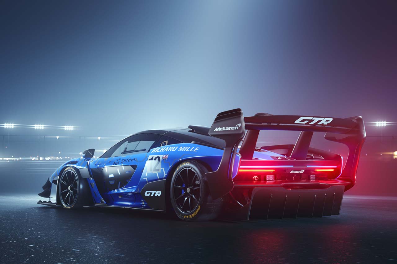 ジュネーブモーターショー2019で公開されたマクラーレン・セナGTR