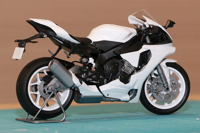 森園れんさんが作ったタミヤ 1／12 ヤマハYZF-R1M