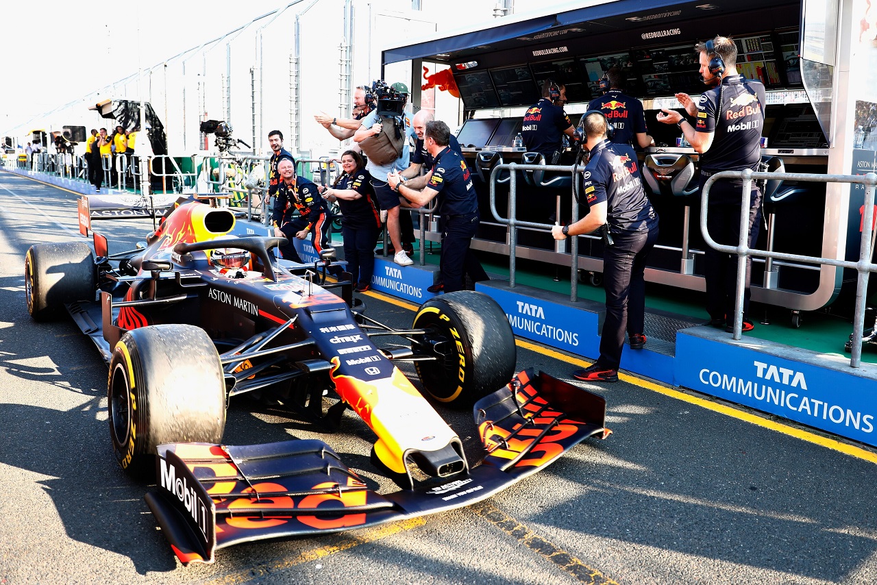 2019年F1第1戦オーストラリアGP　マックス・フェルスタッペン（レッドブル・ホンダ）が3位表彰台を獲得