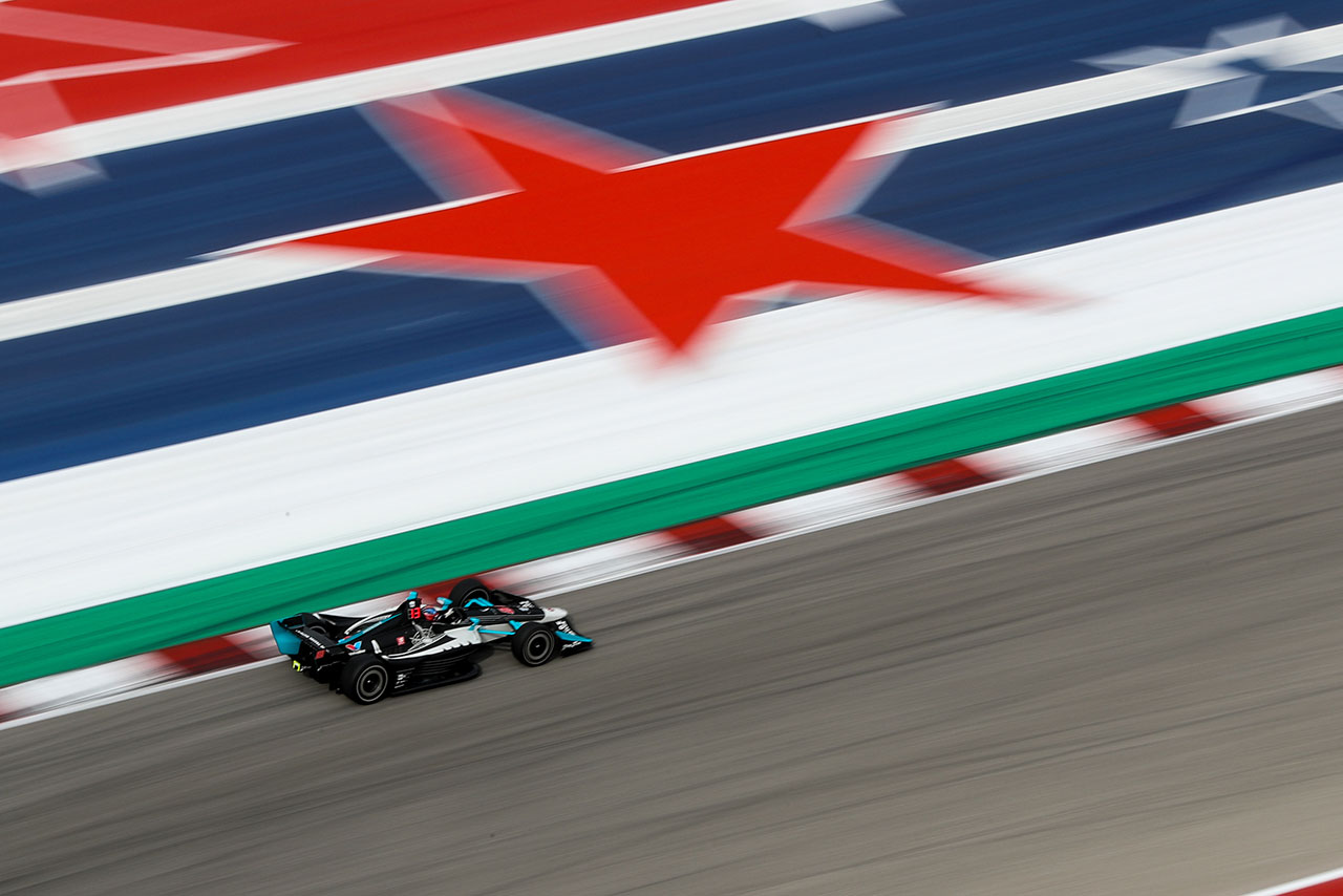 運も味方につけ、インディカー参戦3戦目で初優勝を果たしたコルトン・ハータ