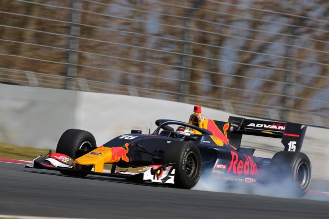 スーパーフォーミュラ公式合同テスト富士　