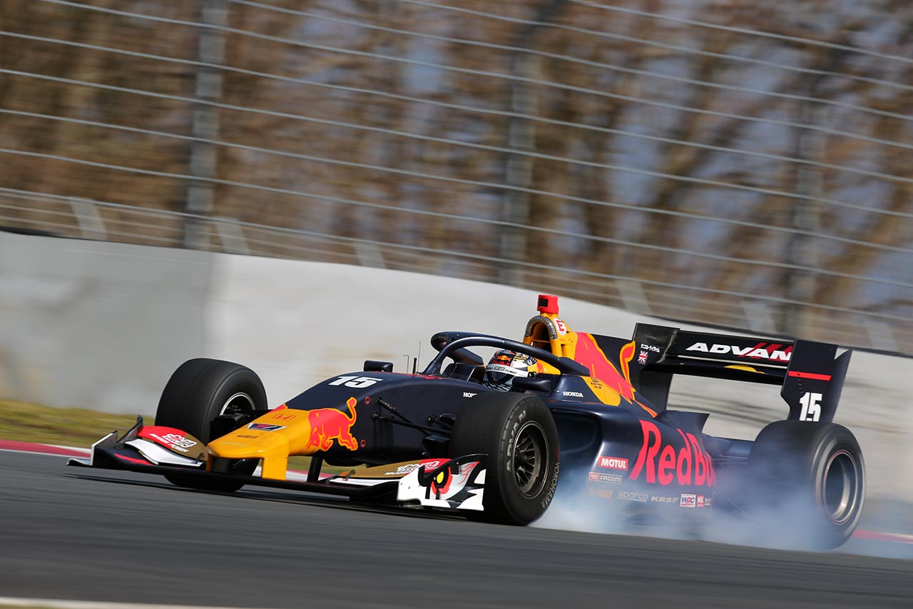 スーパーフォーミュラ公式合同テスト富士　