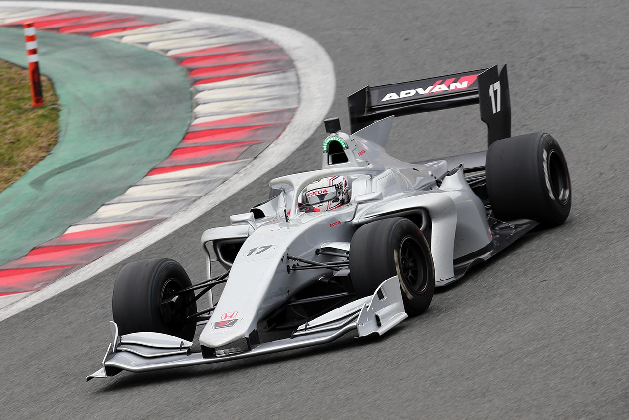 スーパーフォーミュラ公式合同テスト富士　