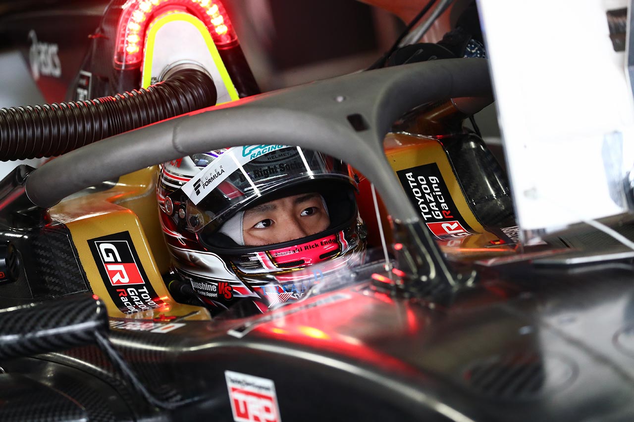 スーパーフォーミュラ公式合同テスト富士　