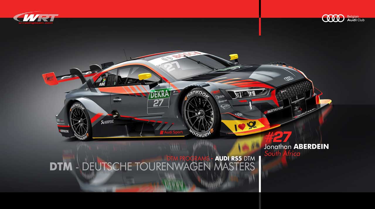 2019年DTMに投入されるチームWRT・アウディスポーツのアウディRS5 DTM
