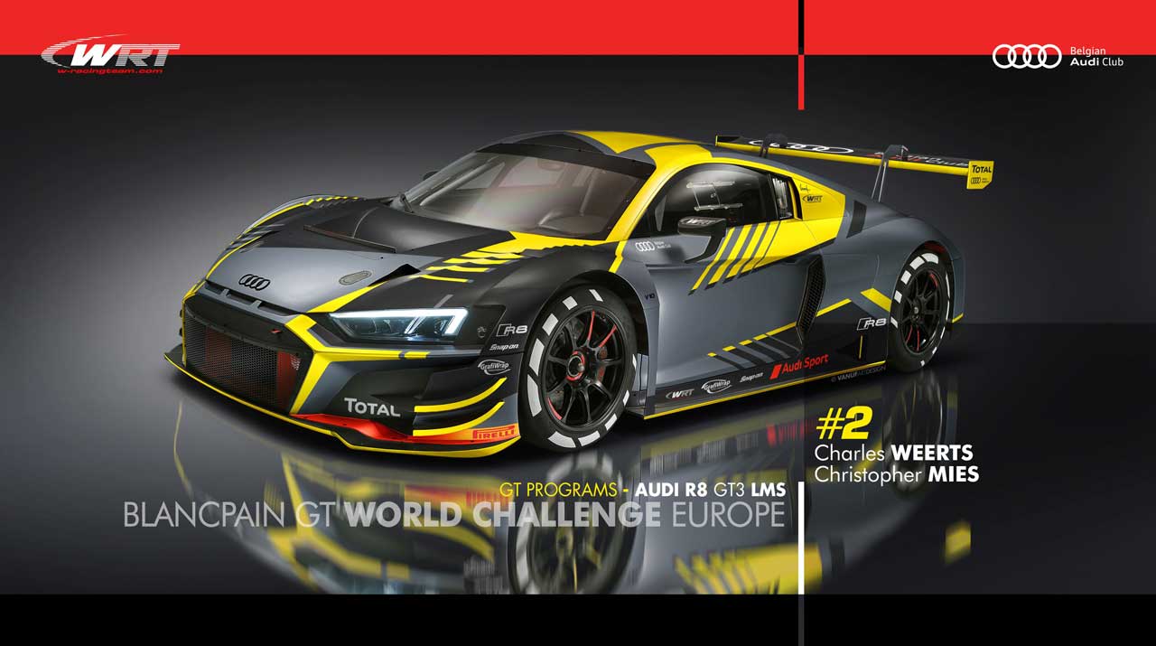 チャールズ・ウェーツ／クリストファー・ミース組2号車アウディR8 LMS