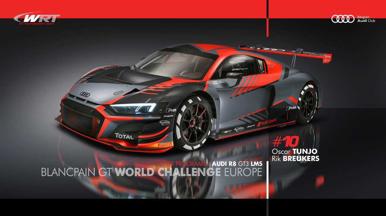 オスカル・トンヨ／リック・ブルーカーズ組10号車アウディR8 LMS