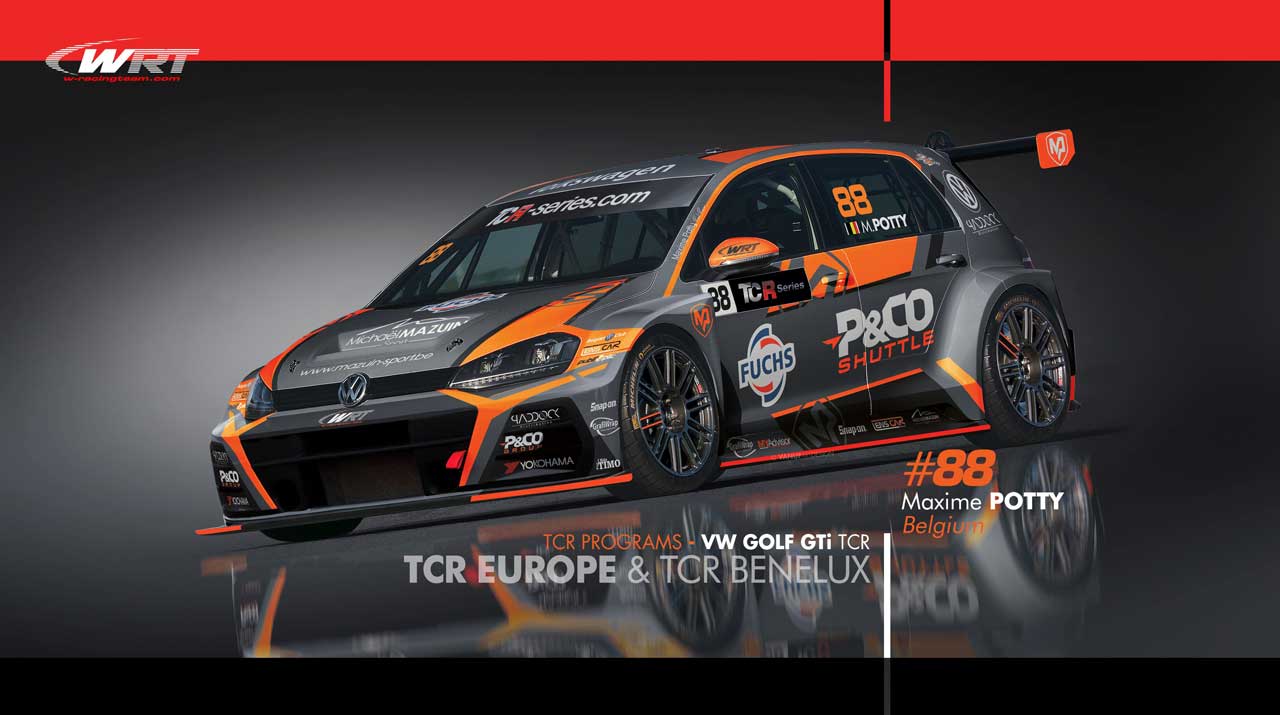 88号車フォルクスワーゲン・ゴルフGTI TCR