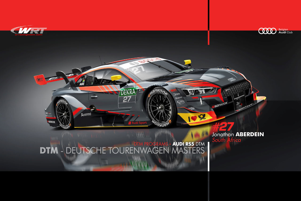DTMの2019年シーズン、ジョナサン・アバーデインがステアリングを握るアウディRS5 DTM
