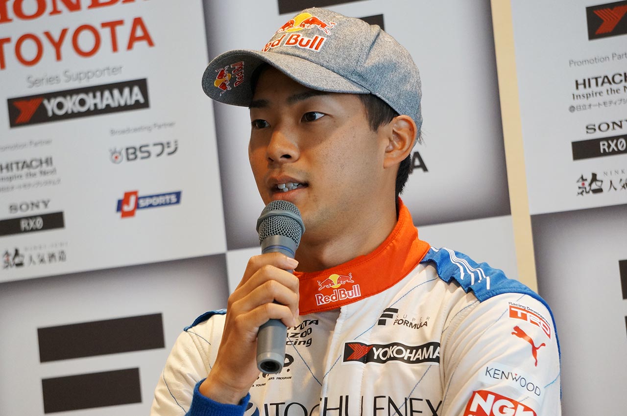 スーパーフォーミュラ第2回公式合同テスト富士　平川亮（ITOCHU ENEX TEAM IMPUL）