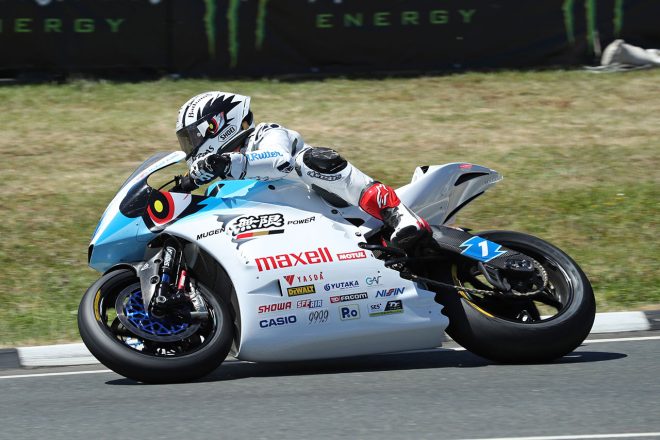 2018年に参戦したマイケル・ルター（TEAM MUGEN）