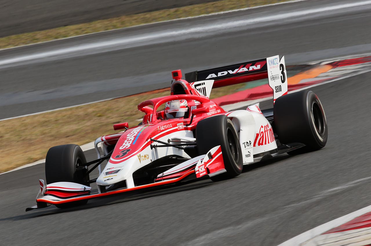 スーパーフォーミュラ第2回公式合同テスト富士　山下健太（KONDO RACING）