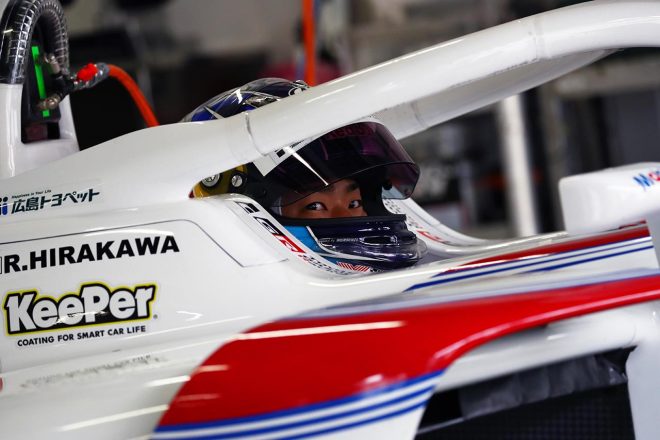 スーパーフォーミュラ第2回公式合同テスト富士　平川亮（ITOCHU ENEX TEAM IMPUL）