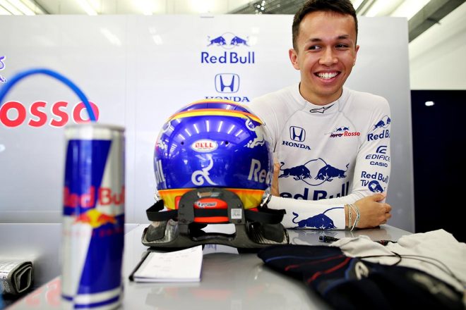 2019年F1第2戦バーレーンGP金曜日 アレクサンダー・アルボン(トロロッソ・ホンダ)