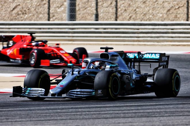 2019年F1第2戦バーレーンGP金曜日　ルイス・ハミルトン（メルセデス）