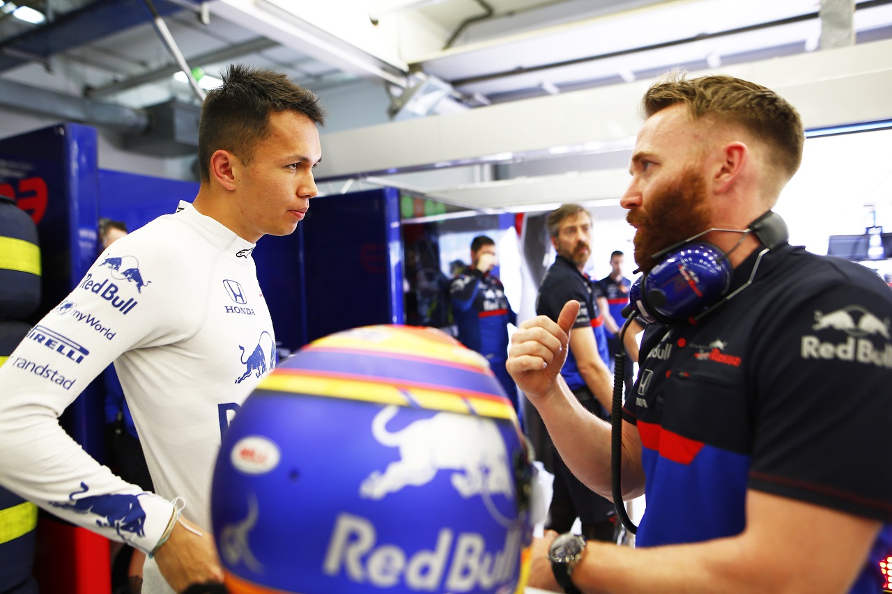 2019年F1第2戦バーレーンGP　アレクサンダー・アルボン（トロロッソ・ホンダ）