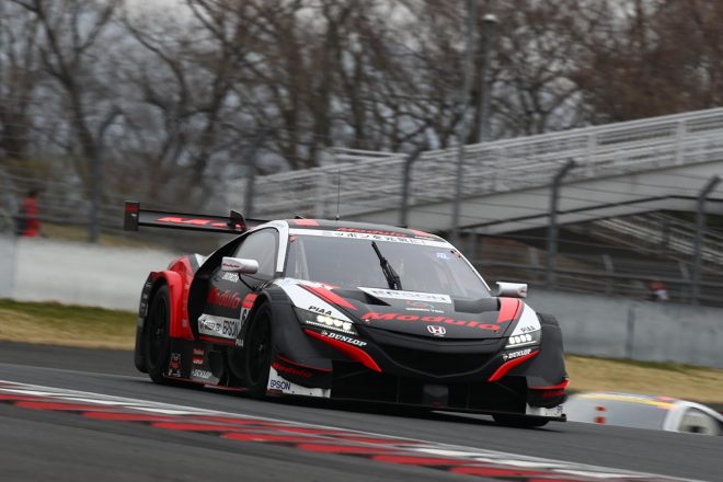 スーパーGT富士公式テスト開幕。初日午前のセッション1はレクサス勢がトップ5を占める