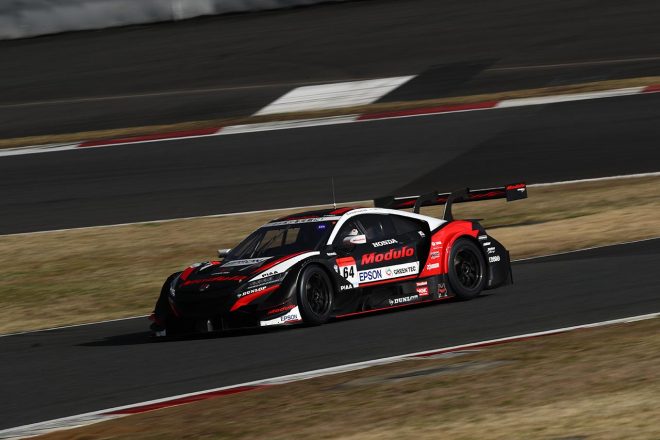 スーパーGT富士公式テスト：初日午後は好調カルソニックIMPUL GT-Rが首位。GT-Rがワン・ツー