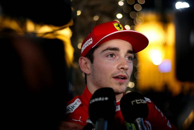 2019年F1第2戦バーレーンGP予選日　シャルル・ルクレール（フェラーリ）がポールポジションを獲得