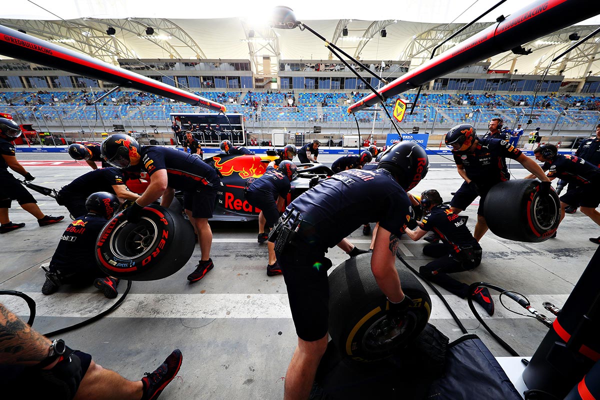 2019年F1第2戦バーレーンGP予選日　マックス・フェルスタッペン（レッドブル・ホンダ）