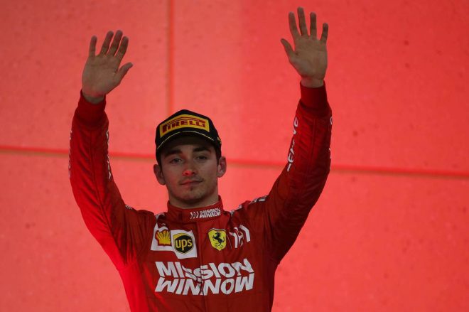 トラブルによりF1初優勝を逃してしまったシャルル・ルクレール