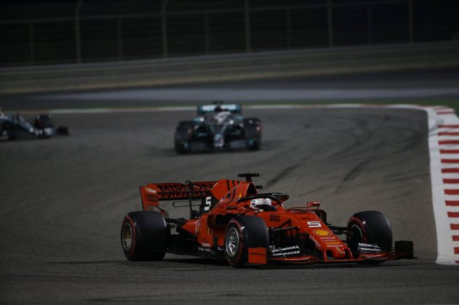 2019年F1第2戦バーレーンGP決勝　セバスチャン・ベッテル（フェラーリ）