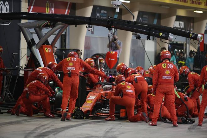2019年F1第2戦バーレーンGP決勝　セバスチャン・ベッテル（フェラーリ）